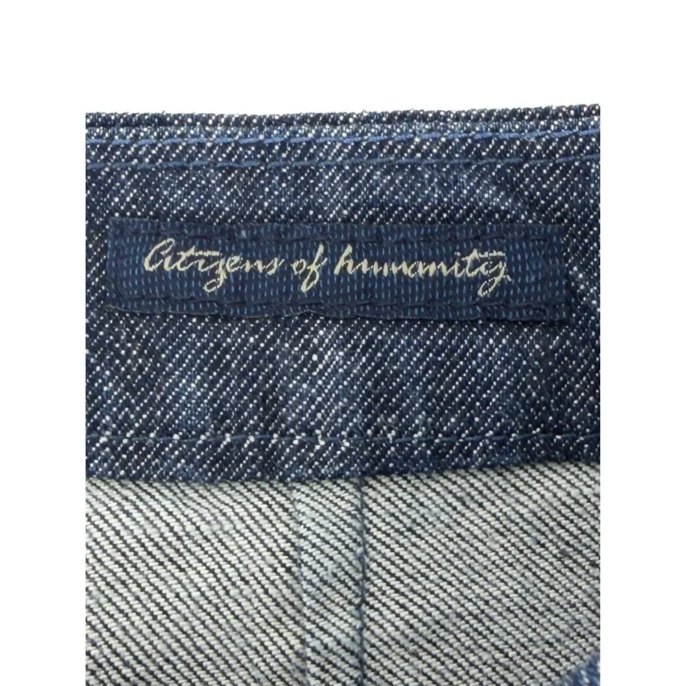 Vintage Citizens Of Humanity Low Rise Flare Jeans 30 | Y2K McBling Boho Grunge - Picture 15 of 16